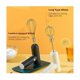 thumbnail image 2 of CHAO Batidor de huevos eléctrico con dos bigotes de alambre batidor de alimentos batidor de 3 velocidades batidor manual inalámbrico con separador de huevos, 2 of 3