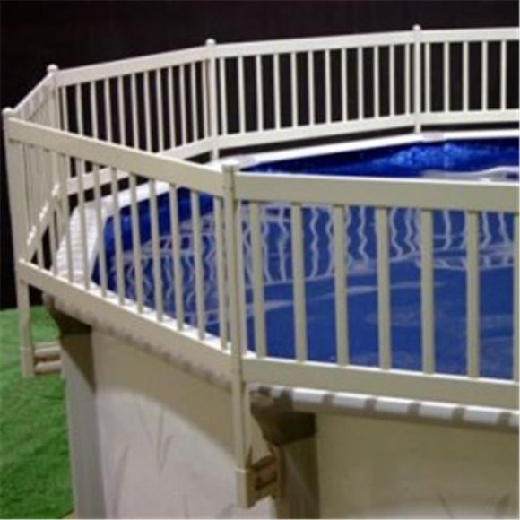 Vinyl Works C24P2-T 24 in. 2-Section Add-On Fence Kit - Taupe