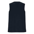 thumbnail image 4 of Chuancc Women's Summer Casual Loose Tank Jumpsuit Sleeveless Crewneck Long Pants Jumpsuit Black L, 4 of 8