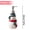 Red, variant on Santa Claus Foam Bubble Maker Cute Christmas Foamer Press Type Fluffy Bubble Dispenser for Bathroom Kitchen Christmas Decoration