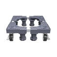 thumbnail image 1 of Guardoinrt Base Réglable pour Machine à Laver et Réfrigérateur Support de Levage Machine à Laver Support Réfrigérateur 4 Broches 4 Roues, 1 of 6