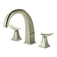 thumbnail image 2 of Just JLR-600 Two Handle Bathroom & Lavatory Widespread Faucet- Polished Chrome, 2 of 2