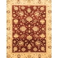 thumbnail image 1 of Ahgly Company Machine Washable Indoor Rectangle Abstract Saffron Yellow Area Rugs, 2' x 3', 1 of 7