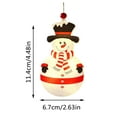 thumbnail image 3 of Binwennn Christmas Decorations LED Lights String Christmas Tree Pendants Snowman Atmosphere Lights Button Lights Glow in The Dark Birthday in The Dark Letters for Outdoor in The Dark Posters for Boys, 3 of 4