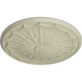 thumbnail image 3 of Ekena Millwork 27 1/8"OD x 2 5/8"P Artis Ceiling Medallion, Hand-Painted Clear Yellow, 3 of 5