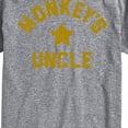 thumbnail image 3 of Instant Message - Monkey Uncle - Men's Short Sleeve Graphic T-Shirt, 3 of 6