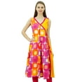 thumbnail image 1 of Phagun Robe Tunique en Coton Style Bandoulière Kurti Kurta pour Femmes, 1 of 1