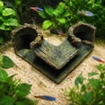 thumbnail image 6 of huayou Artificial Fish Shrimp Hideout, Durable Small Fish Shrimp Hide Cave, for Fishtank Aquarium Decor, 6 of 8