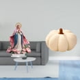 thumbnail image 2 of Escultura de escena de , adorno acrílico, calabaza de Halloween, decoración de pie, cojín suave con superficie lisa, ideal para regalo, 2 of 8