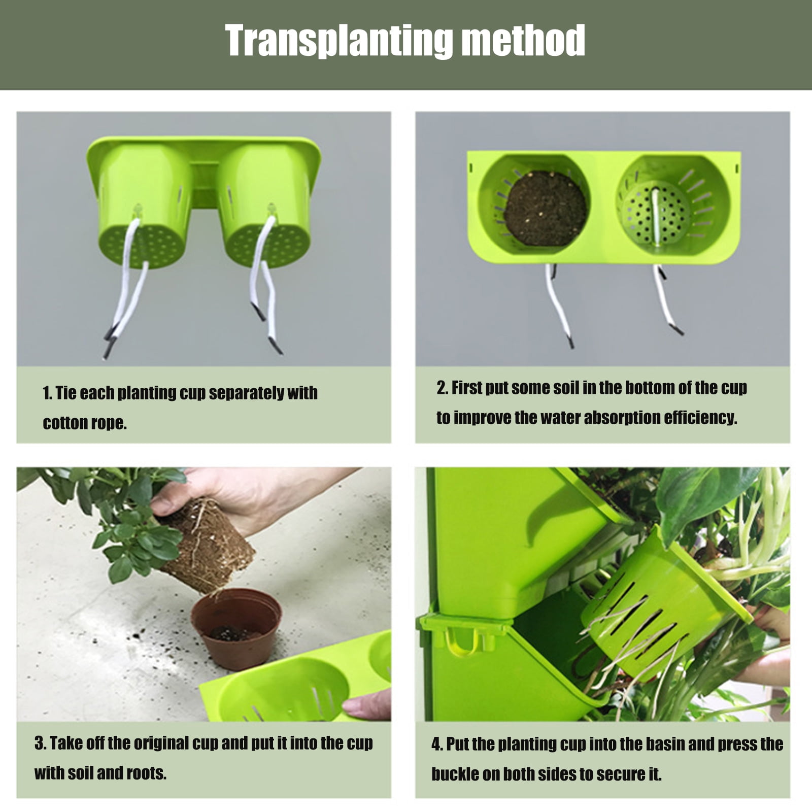 Creative SelfWatering Wall Planter for Small Spaces and Balcony Gardening Effective Planting Pots for Balcony