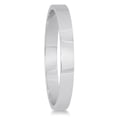thumbnail image 2 of SZUL Women's 2mm Flat Wedding Band in 14K White Gold, 2 of 4