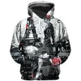 thumbnail image 1 of Nuevos Hombres Casual Patchwork Con Capucha Top Blusa Sudadera Con Bolsillos Abrigo Pompotops oipoqjl14787, 1 of 5