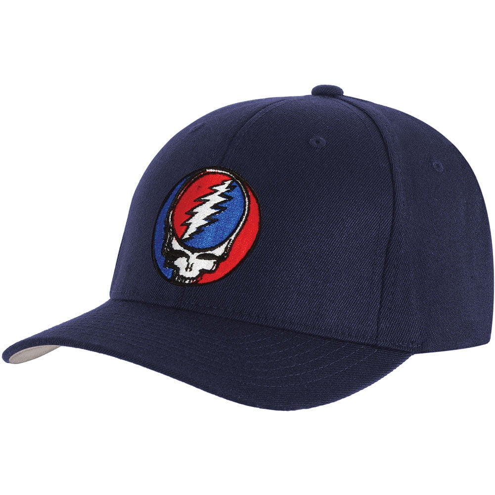 Face Baseball Cap Adjustable Blue 