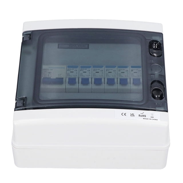 Industrial Accessories,Waterproof Distribution Box 6 Power Supply Power Distribution Box Quality You Can Trust