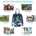 thumbnail image 6 of Youth Cartoon Hoodie Fashion Long Sleeve Kids Pullover Coat Casual Hoody Hooded Sweatshirts for Boys Girls, 6 of 8