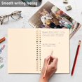 thumbnail image 5 of Wirebound Notebook Hardcover Spiral Notebooks Different Colors and Patterns Cat, 60 Pages, 80 GSM, 5.7 x 8.3in, 5 of 7