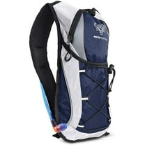 Hydration Backpack - Water Backpack for Hiking, Running, Biking, and Raves - Lightweight with 2L Water Bladder