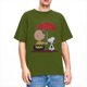 thumbnail image 3 of Camisetas de algodón 100% de Peanuts, Charlie Brown y Snoopy, camisetas novedosas para hombres, ropa de playa con diseño asombroso, manga corta, 3 of 5