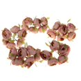 thumbnail image 2 of 30 Piezas Artificiales DIY decoración para hogar Ramo es Artificiales brote Gloria Botón artificial de la camelia, 2 of 9