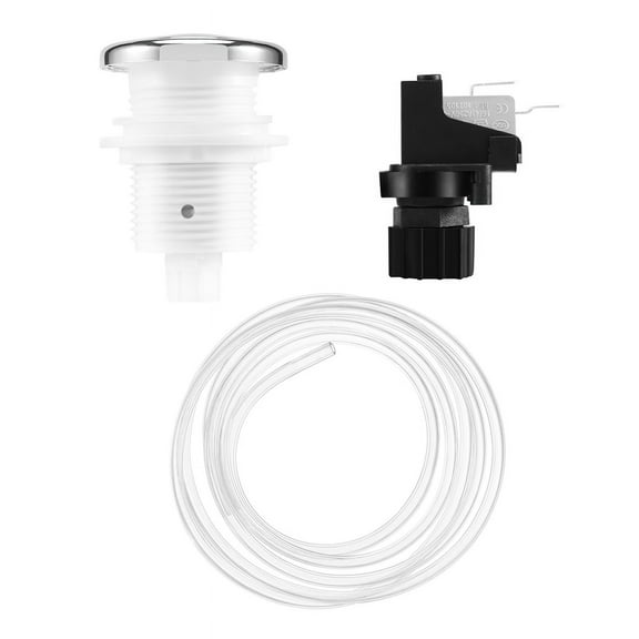 16A On Off Push Button Switch Jetted Whirlpool Jet For Bath Tub Spa Garbage