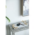 thumbnail image 3 of CC Home Furnishings Rectangular Marble Tray with Dragonfly Handles - 15.5", 3 of 9