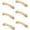 96mm, variant on Gamvdout Wooden Handles for Cupboards 6Pcs Beech Bridge Cabinet Door Handles Cabinet Wardrobe Door Drawer Original Wood Color Solid Wood Handles 96Mm