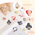 thumbnail image 5 of 1box 32pcs 8 style Alloy Enamel Pendants Golden Cup with Cat & Cat with Playing Cards Mixed color 25~36.5x19~28x1.3mm Hole: 1.6~1.8mm 4pcs/style Alloy+Enamel, 5 of 7