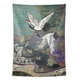 thumbnail image 3 of EREHome Flying Crane Home Decoration Wall Tapestry 60x40 inches, 3 of 4