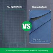 F&J Outdoors Waterproof Patio Sofa Cover 58(W)×35(D)×35/25(H)