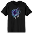 thumbnail image 4 of Mens Mortal Kombat Sub Zero Black Short Sleeve Shirt-M, 4 of 6