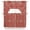 Red, variant on Green Terracotta Splatter Kitchen Curtains Swag Valance for Windows/Bathroom/Cafe, Boho Mottled Vintage Rustic Rod Pocket Drape Panel Swag Curtains Valance for Bedroom/Living Room 56"x36"