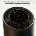 thumbnail image 4 of Instant HEPA Air Purifier with Multiple Quiet Fan Speeds, Clean Air Coverage up to 1140 sqft, Removes 99% of Dust, Smoke, Odors, Pollen & Pet Hair, Charcoal, 4 of 7