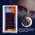 thumbnail image 1 of False Eyelashes  Individual Eyelashes  Extension Eyelashes 10mm Colorful False Eyelash Extension Gradient Color Fake Eye Lashes Individual Eyelashes ANGGREK Extension Eyelashes, 1 of 8