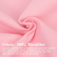 thumbnail image 2 of Ntbay Microfiber Bed Sheets Set - 1800 Series Soft Sheet Set- 4 Piece - King - Pink, 2 of 5