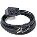 thumbnail image 3 of Rubber Quad Duplex Box - 4 AC Outlets & 25' 12/3 Hardwired Power Cable, USAMade, 3 of 3