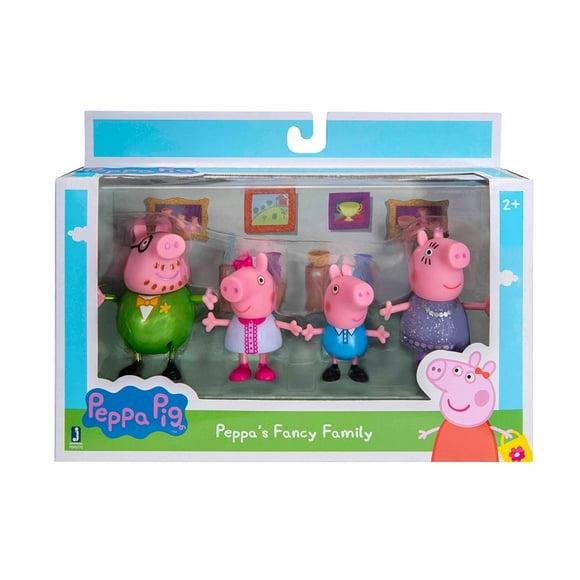 Set de Juego Peppa Pig Fancy Family 4 figuras