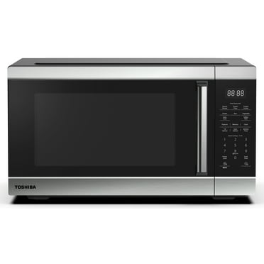 Toshiba 2.2 cu ft Countertop Microwave Ovens in Stainless Steel