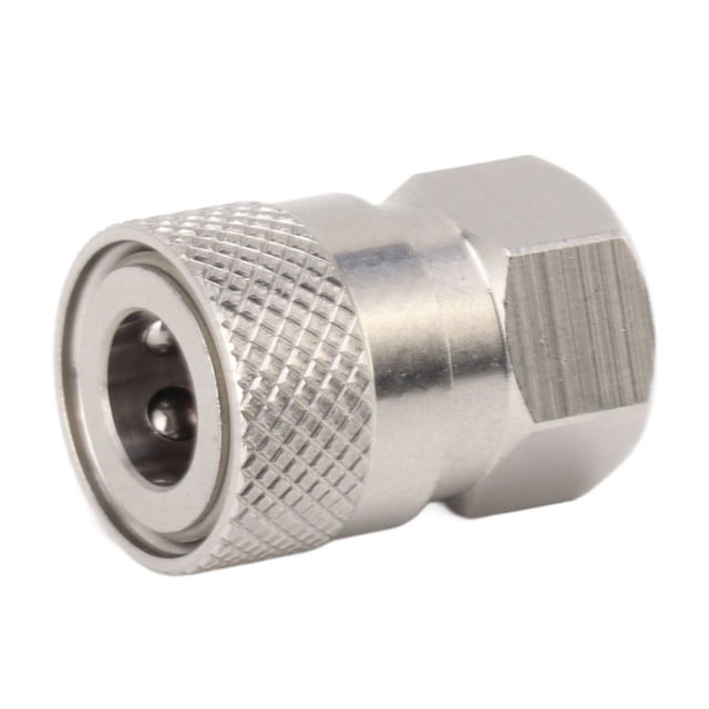 Accesorio de enchufe hembra, conector de recarga de CO2 304 C Adaptador de recarga Adaptador de tanque C Rendimiento de primera