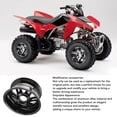 thumbnail image 4 of 12 Inch ATV Wheel Hub, High Strength Aluminum Alloy ATV Wheel Rim, Replacement for Quad Bike Go Kart Off Road Vehicle, 4 of 7