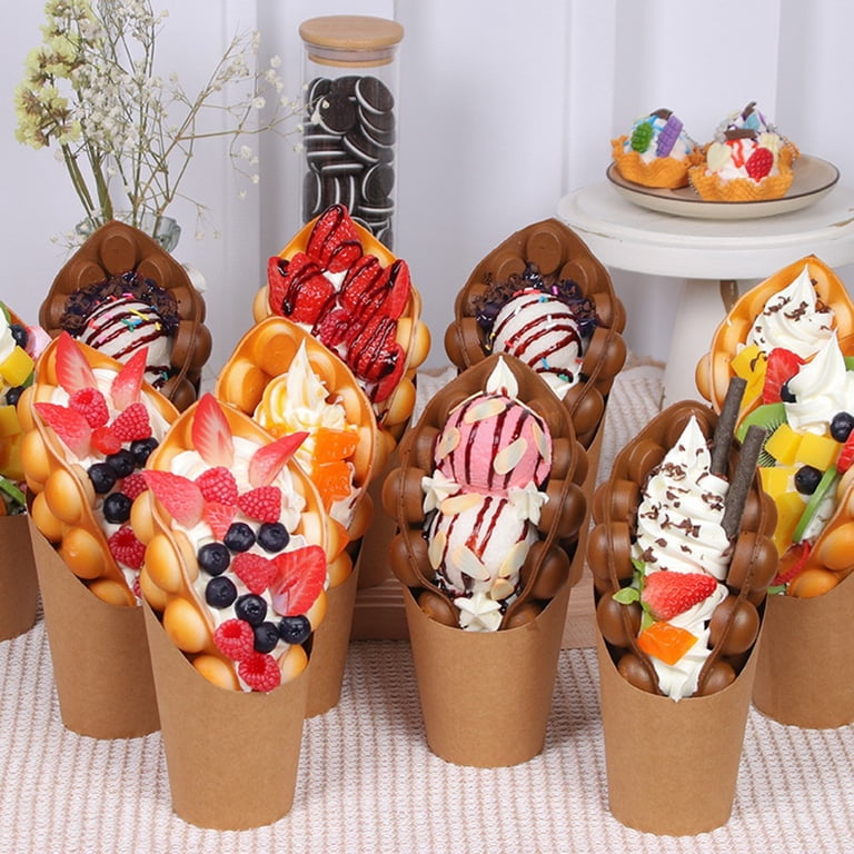 1pcs Simulation Faux Egg Hongkong Model Display Sample Dessert