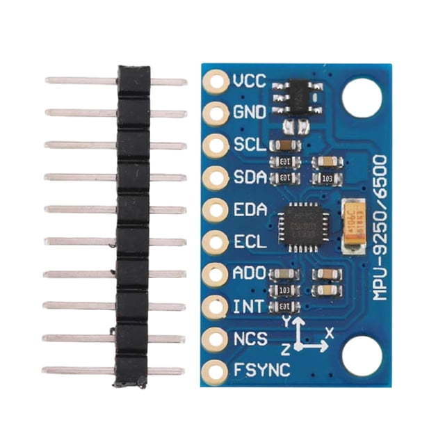 GY-9250 MPU9250 Módulo de sensor de actitud de 9 ejes/9 ejes Dispositivo de detección IIC/SPI 3-5V