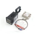 thumbnail image 1 of AC100-400V REX-C100 SSR DN Short Temperature Controller with Solid State Relay K Type Thermocouple Thermostat Set Measuring 0-400℃, 1 of 8