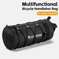 thumbnail image 4 of WEST BIKING Large Capacity Front Bike Handlebar Bag for Outdoor Cycling - Black Mountain Bike Storage Pouch for Essentials like Phone, Wallet, Tools, and More, 4 of 6