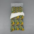 thumbnail image 2 of Ambesonne Garden Bedding Set 4 Pcs, Whimsical Florist Doodle, Queen, Multicolor, 2 of 3