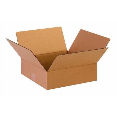 13 x 13 x 4 Corrugated Cardboard Boxes, Flat 13"L x 13"W x 4"H, Pack of 25 | Shipping, Packaging, Moving, Storage Box for Home or Business, Strong Wholesale Bulk Boxes