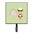 thumbnail image 1 of Carolines Treasures BB7256SH4 Cake Baker Brunette Green Leash or Key Holder, 1 of 1