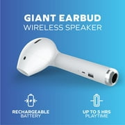 Coby Bluetooth Portable Speaker, White, COBY-CETW415