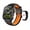 Black Orange, variant on Military Smart Watch for Men Built-in GPS Compass/LED Flashlight | 2.01" HD Screen & Voice Assistant,100+ Sport Modes,3ATM Waterproof Shockproof Fitness Tracker Smartwatch for Android iOS