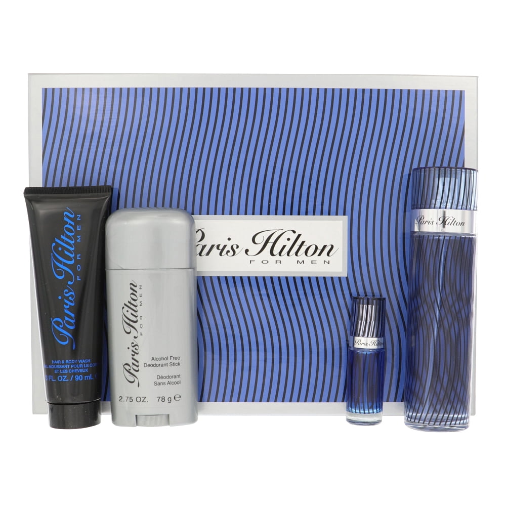 Paris Hilton Cologne Gift Set for Men, 4 Pieces - Walmart.com