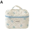 thumbnail image 5 of Makeup Bag Bow Portable Storage Toiletry Bag Makeup Organizer for Travel and Daily Use, 5 of 8